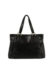 Fashion Braided Handle Daily Tote