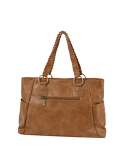 Fashion Braided Handle Daily Tote