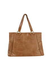 Fashion Braided Handle Daily Tote