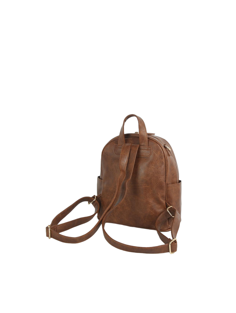 Classic Faux Leather Everyday Backpack – Handbag Factory