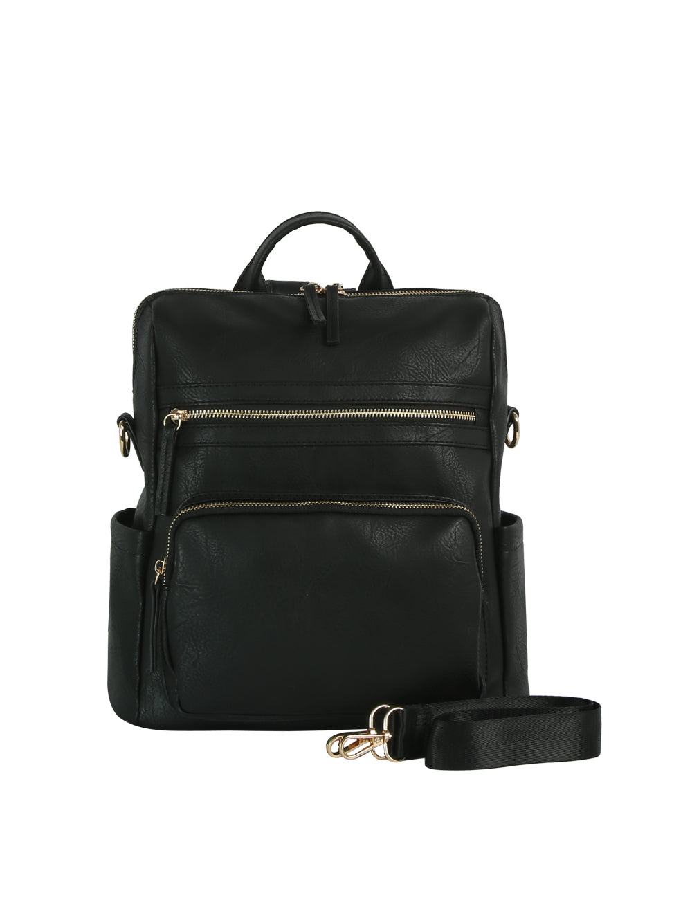 Multi-Zip Convertible Backpack – Handbag Factory