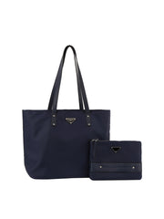 2 in 1 Tote Bag with Large Work Shoulder Travel Handbag