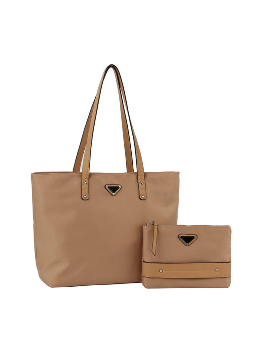 2 in 1 Tote Bag with Large Work Shoulder Travel Handbag