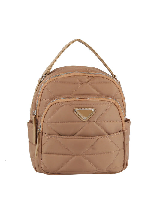 Quilted daily convertible bagpack