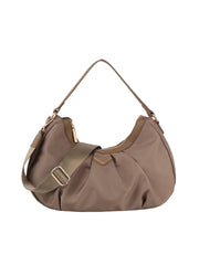 Scrunched dumpling nylon daily hobo bagg