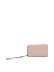 Heart Quilted Leather Wallet