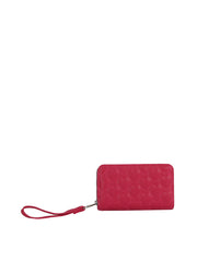 Heart Quilted Leather Wallet