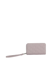 Heart Quilted Leather Wallet
