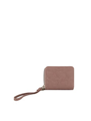 Square Heart Quilted Leather Wallet