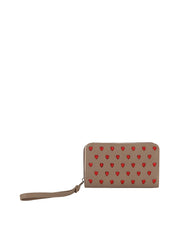 Long Heart Printed Cute Wallet