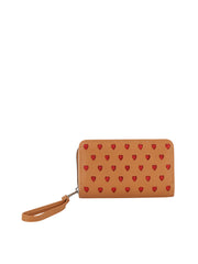 Long Heart Printed Cute Wallet