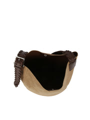 Braided Strap Bucket Tote Set