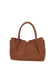 Turn-Lock Pebbled Top Handle Handbag Set