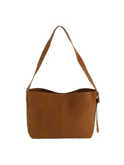 2 in 1 Saddle Buckle Shoulder Bag