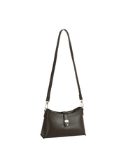 Sleek Lock Shoulder Bag