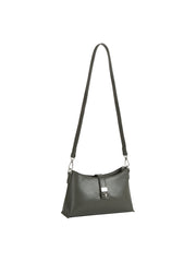 Sleek Lock Shoulder Bag