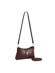 Sleek Lock Shoulder Bag