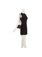 Sleek Lock Shoulder Bag