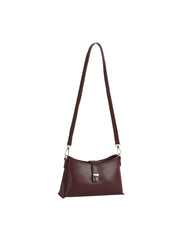 Sleek Lock Shoulder Bag