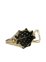 Rivet Grommet Drawstring Shoulder Bag