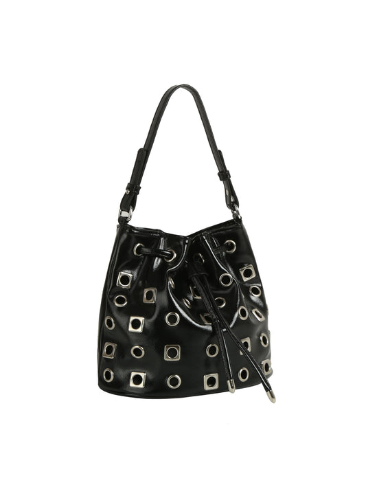Studded Edge Bucket Bag