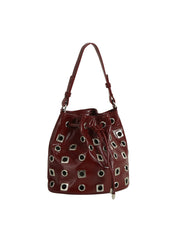 Studded Edge Bucket Bag
