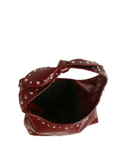 Studded Bow Handle Tote