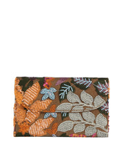 Boho Sequin Floral Embroidered Clutch