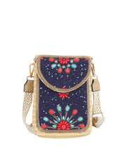 Beaded Boho Crossbody Phone Bag