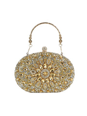 Radiant Gemstone Evening Clutch