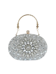 Radiant Gemstone Evening Clutch