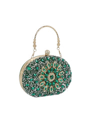 Radiant Gemstone Evening Clutch