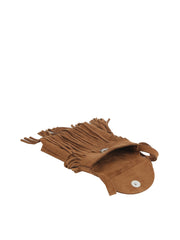 Fringe Suede Crossbody Bag