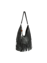 Fringe Tassel Shoulder Hobo