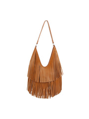 Fringe Tassel Shoulder Hobo