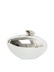 Marbled Stone Acrylic Evening Clutch with Gold Metal Handle