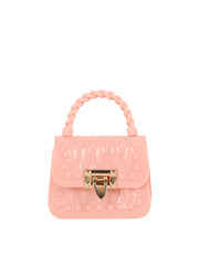 Studded Jelly Mini Top-Handle Bag