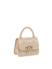 Studded Jelly Mini Top-Handle Bag