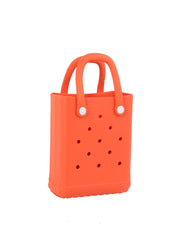 Perforated Jelly Mini Tote Bag