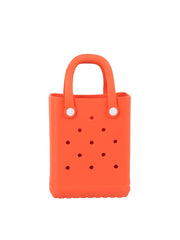 Perforated Jelly Mini Tote Bag