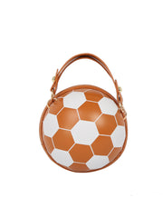 Soccer Ball Round Crossbody Bag