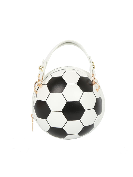 Soccer Ball Round Crossbody Bag