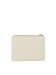 Color Block Snap Wallet with Coin Zip
