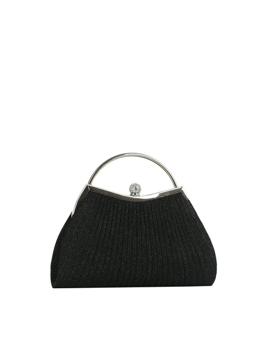 Elegant Glitter Frame Evening Clutch