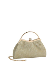 Elegant Glitter Frame Evening Clutch