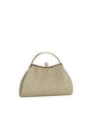 Elegant Glitter Frame Evening Clutch