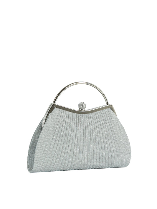 Elegant Glitter Frame Evening Clutch