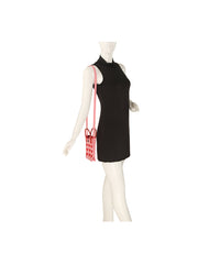 Heart Pattern Knit Phone Crossbody Mini Tote Bag