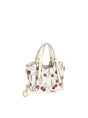Cherry Print Mini Satche Tote Bag