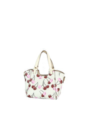 Cherry Print Mini Satche Tote Bag